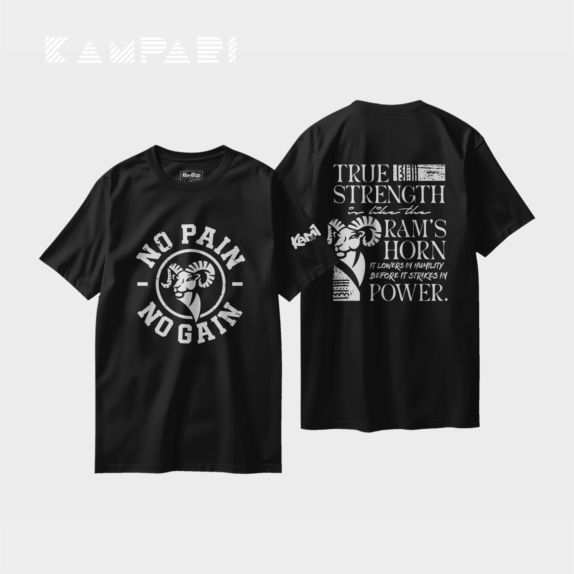 NO PAIN NO GAIN (Oversized T-shirt)