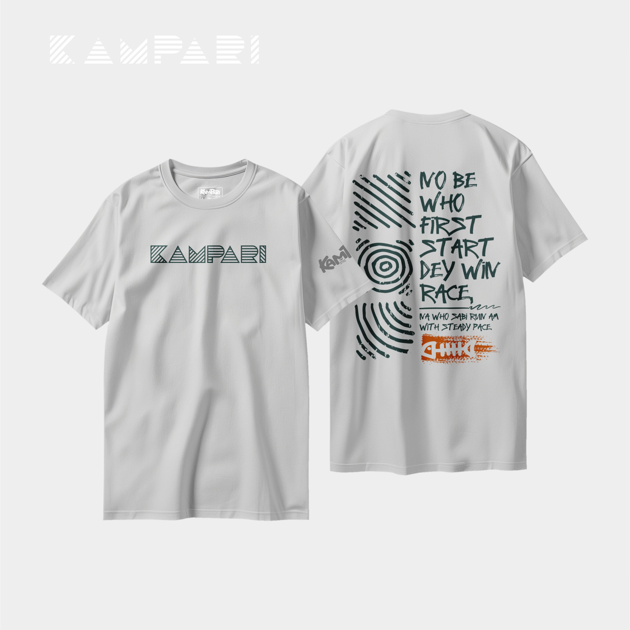 NO BE WHO FIRST START DEY WIN RACE (Oversized T-shirt)